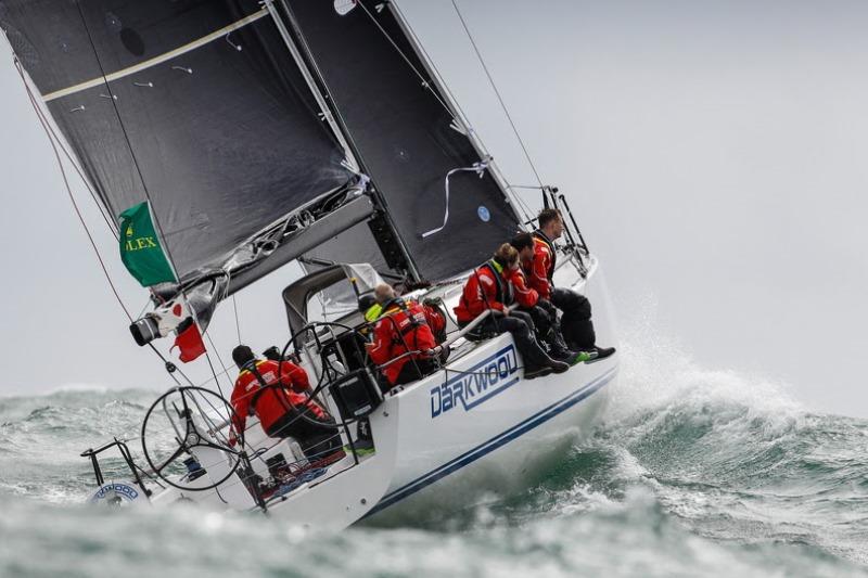 Unfinished business for Michael O'Donnell's J/121, Darkwood photo copyright Paul Wyeth / pwpictures.com taken at Royal Ocean Racing Club and featuring the J/121 class