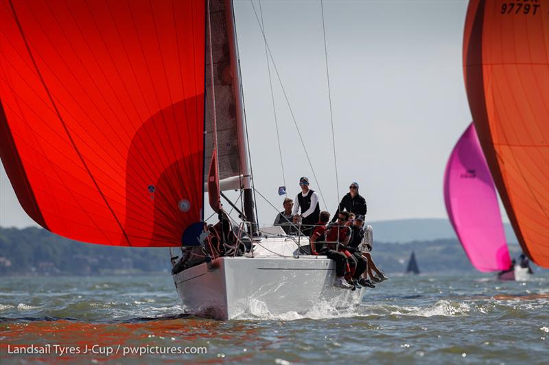 2021 Landsail Tyres J-Cup - Day 2 photo copyright Paul Wyeth / www.pwpictures.com taken at Royal Southern Yacht Club and featuring the J/122 class