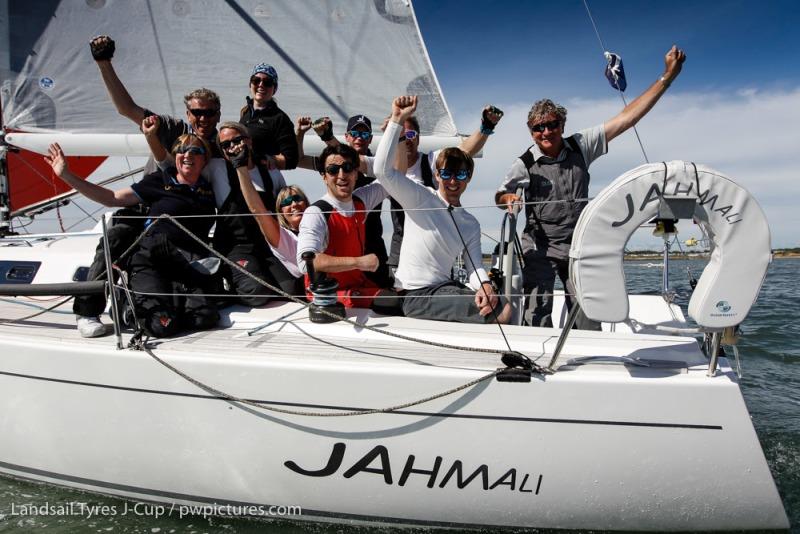 Landsail Tyres J-Cup - Final day photo copyright Paul Wyeth / pwpictures.com taken at Royal Southern Yacht Club and featuring the J/122 class