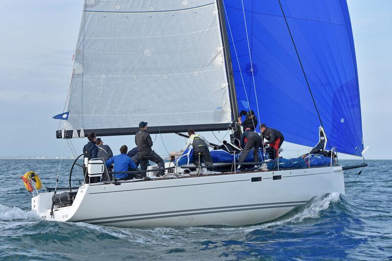 Christopher Daniel's J/122E Juno, winner of the Performance 40's second season in 2019 photo copyright Rick Tomlinson / www.rick-tomlinson.com taken at Royal Ocean Racing Club and featuring the J/122 class