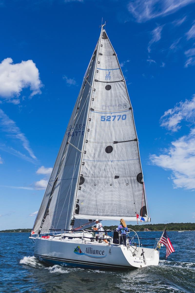 Alliance 52770 is one of two J/122s named Alliance entered in the 2022 Newport Bermuda Race photo copyright Bill Shea Photography taken at  and featuring the J/122 class
