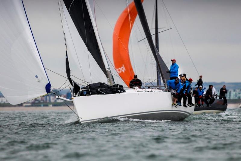 Black Dog photo copyright RORC / Paul Wyeth / pwpictures.com taken at Royal Ocean Racing Club and featuring the J/122 class