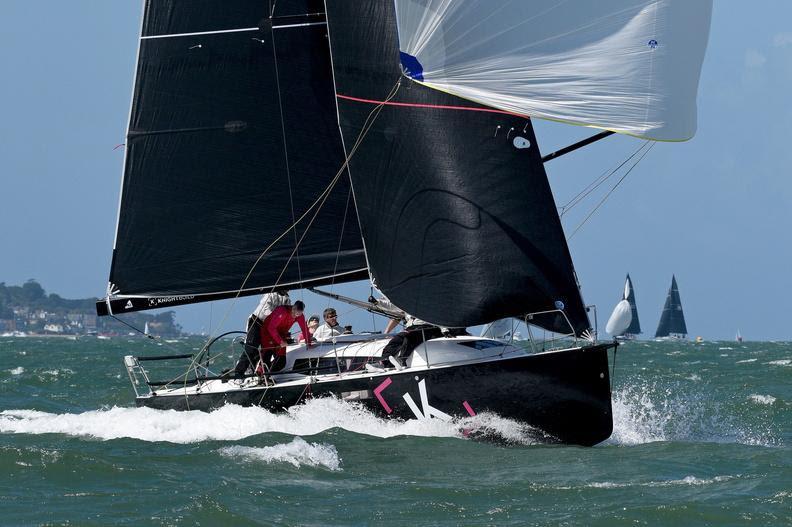 J112e Happy Daize sailed by James Chalmers - day 2 of RORC's IRC National Championship photo copyright Rick Tomlinson / www.rick-tomlinson.com taken at Royal Ocean Racing Club and featuring the J/122 class