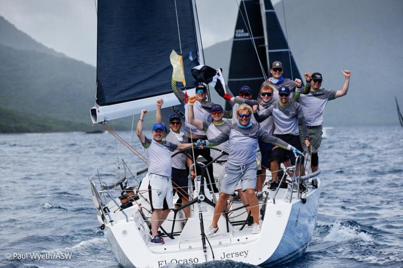 Steve Rigby's chartered J/122 El Ocaso claims the Lord Nelson Trophy & CSA Racing 3 at Antigua Sailing Week photo copyright Paul Wyeth / pwpictures.com taken at Antigua Yacht Club and featuring the J/122 class