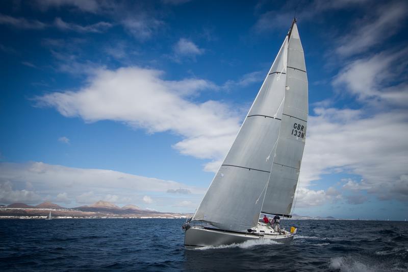 Nigel Passmore's J/133, Apollo 7 at the start of the RORC Transatlantic Race photo copyright RORC / James Mitchell taken at  and featuring the J133 class
