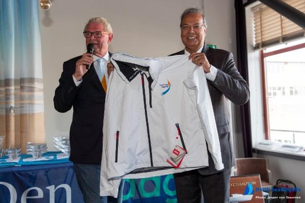 North Sea Regatta Week 2017 prize giving photo copyright Jasper van Staveren taken at Jachtclub Scheveningen and featuring the J/22 class