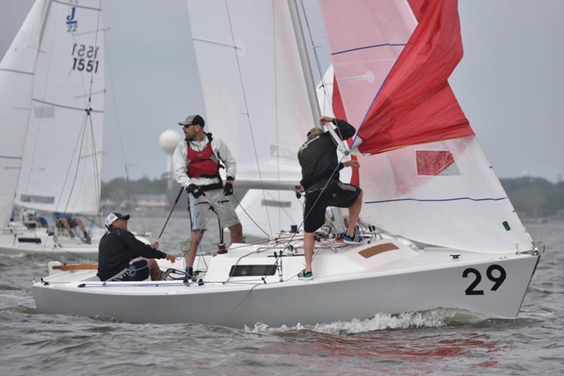 2018 J/22 Midwinter Championship - Day 1 photo copyright J/22 International Class Association taken at Houston Yacht Club and featuring the J/22 class