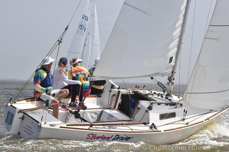 2018 J/22 Midwinter Championship - Day 2 photo copyright Christopher Howell taken at Houston Yacht Club and featuring the J/22 class