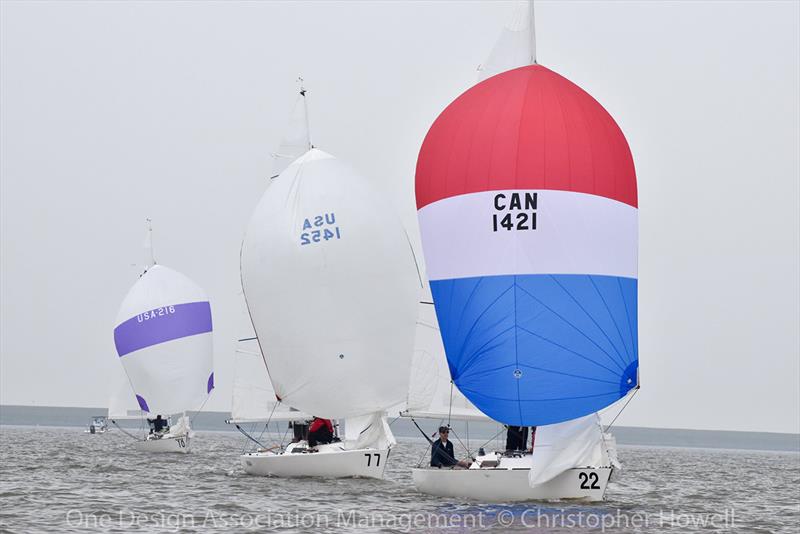 2018 J/22 Midwinter Championship - Day 2 photo copyright Christopher Howell taken at Houston Yacht Club and featuring the J/22 class