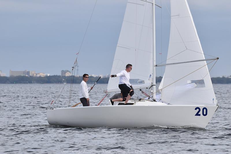 2019 J/22 Midwinter Championship - Day 1 photo copyright Christopher Howell taken at Fort Walton Yacht Club and featuring the J/22 class