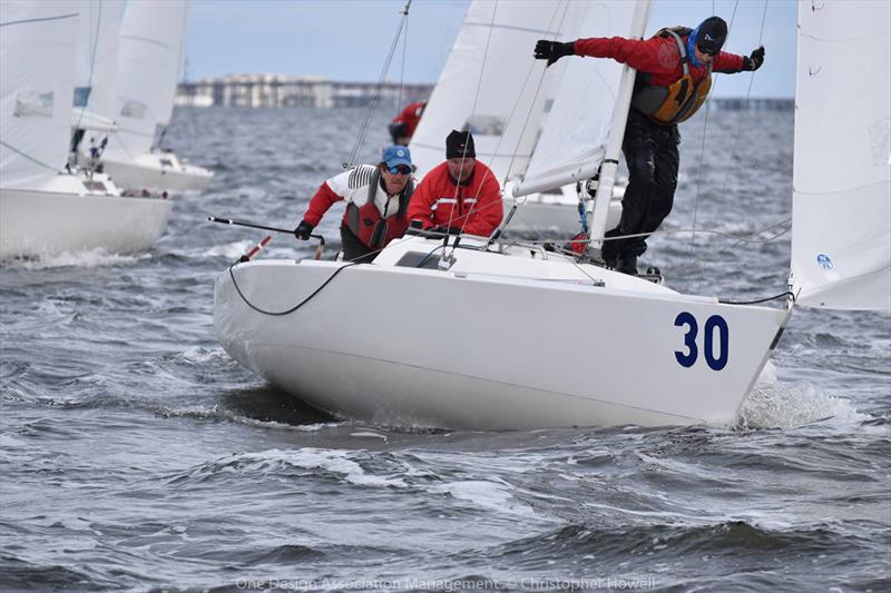 2019 J/22 Midwinter Championship - Day 2 photo copyright Christopher Howell taken at Fort Walton Yacht Club and featuring the J/22 class