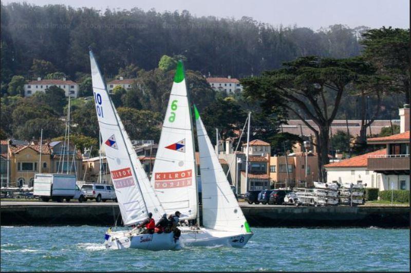 J/22 Match Race San Francisco photo copyright Chris Ray / www.crayivp.com taken at St. Francis Yacht Club and featuring the J/22 class