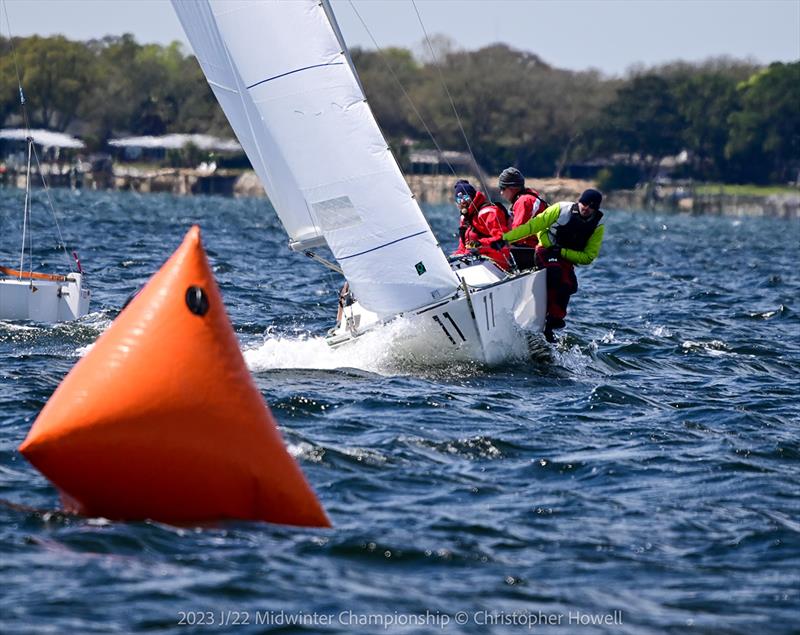 2023 J/22 Midwinter Championship photo copyright Christopher Howell taken at Fort Walton Yacht Club and featuring the J/22 class