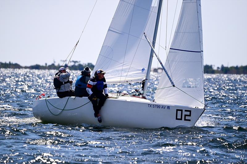 2023 J/22 Midwinter Championship photo copyright Christopher Howell taken at Fort Walton Yacht Club and featuring the J/22 class