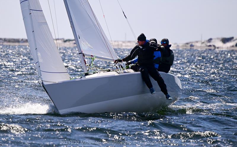 2023 J/22 Midwinter Championship photo copyright Christopher Howell taken at Fort Walton Yacht Club and featuring the J/22 class