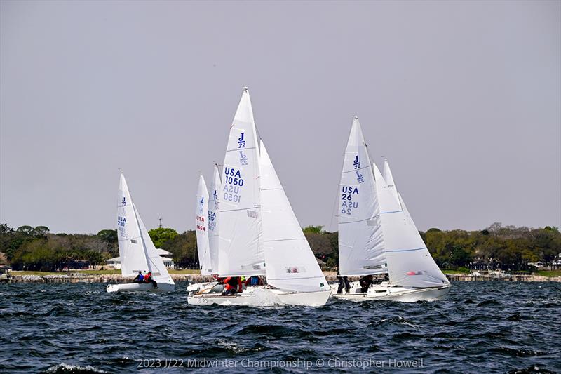 2023 J/22 Midwinter Championship photo copyright Christopher Howell taken at Fort Walton Yacht Club and featuring the J/22 class