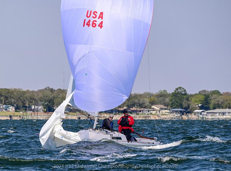 2023 J/22 Midwinter Championship photo copyright Christopher Howell taken at Fort Walton Yacht Club and featuring the J/22 class