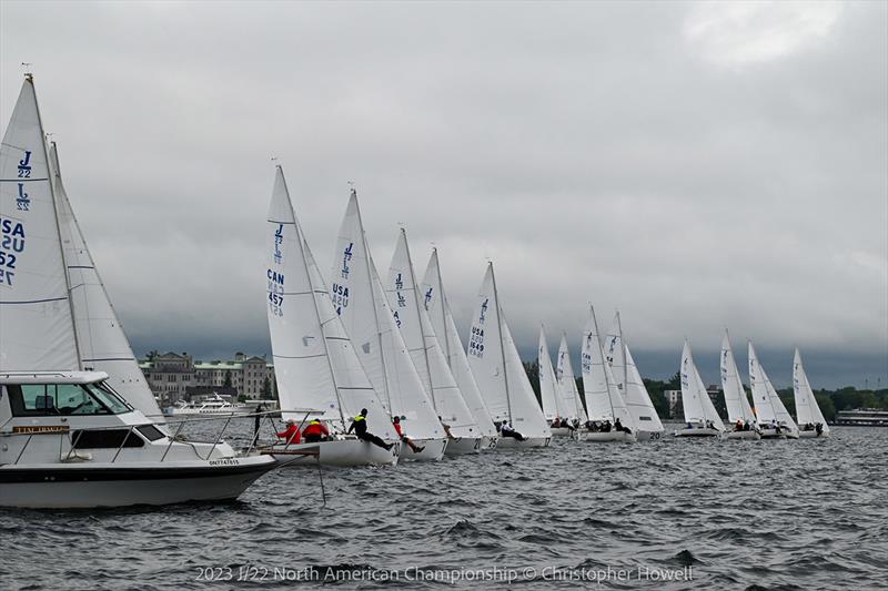 2023 J22 North American Championship - Final Day photo copyright Christopher Howell taken at  and featuring the J/22 class