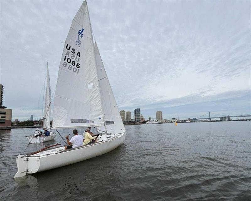 Jawn, winner of the One Design J/22 Class at the 2025 Philadelphia Cup Regatta photo copyright Rian Bareuther taken at Liberty Sailing Club and featuring the J/22 class