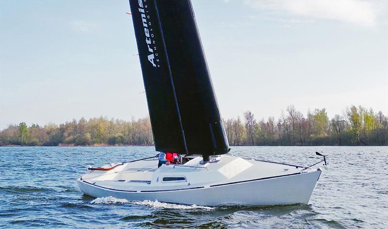 Rondal's Aero Wing Sail test vessel - the J/22 photo copyright Rondal taken at  and featuring the J/22 class
