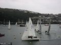 Racing inside the harbour for