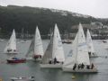 Racing inside the harbour for