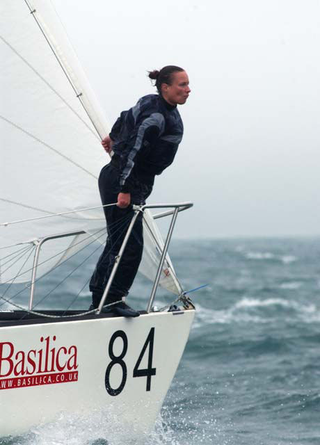 Windy Thursday during the Basilica J/24 World Championships at Weymouth photo copyright Steve Bell / www.fotoboat.com taken at Weymouth & Portland Sailing Academy and featuring the J/24 class