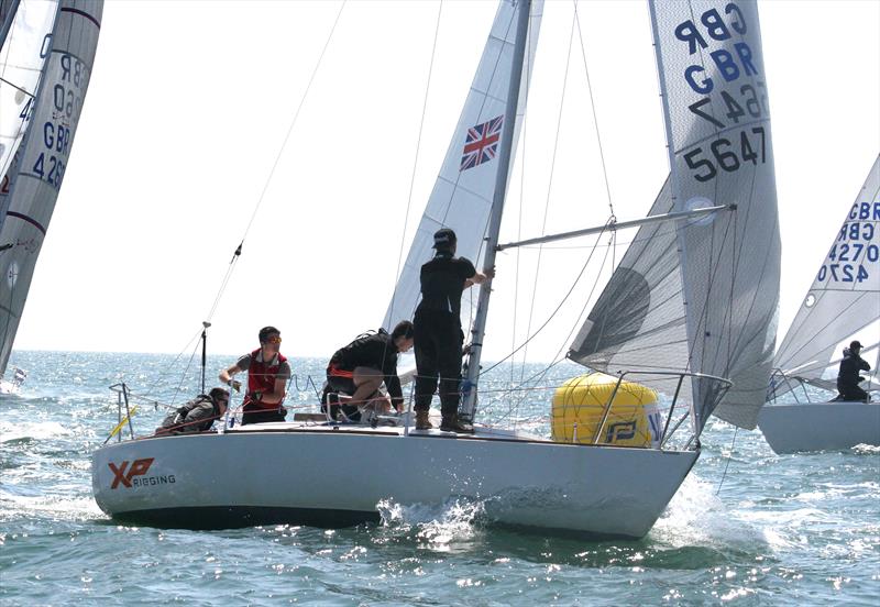 Team XP during the International Paint Poole Regatta - photo © Mark Jardine