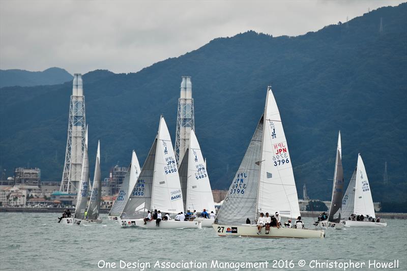 J/24 World Championship at Wakayama, Japan day 3 photo copyright Christopher Howell taken at Wakayama Sailing Club and featuring the J/24 class