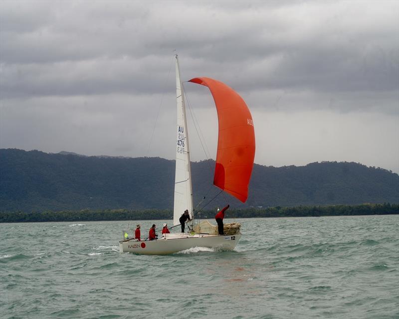 Bruce Clarke's Kaizen 2 during Quicksilver Port Douglas Race Week photo copyright Robyn Shelly taken at Port Douglas Yacht Club and featuring the J/24 class