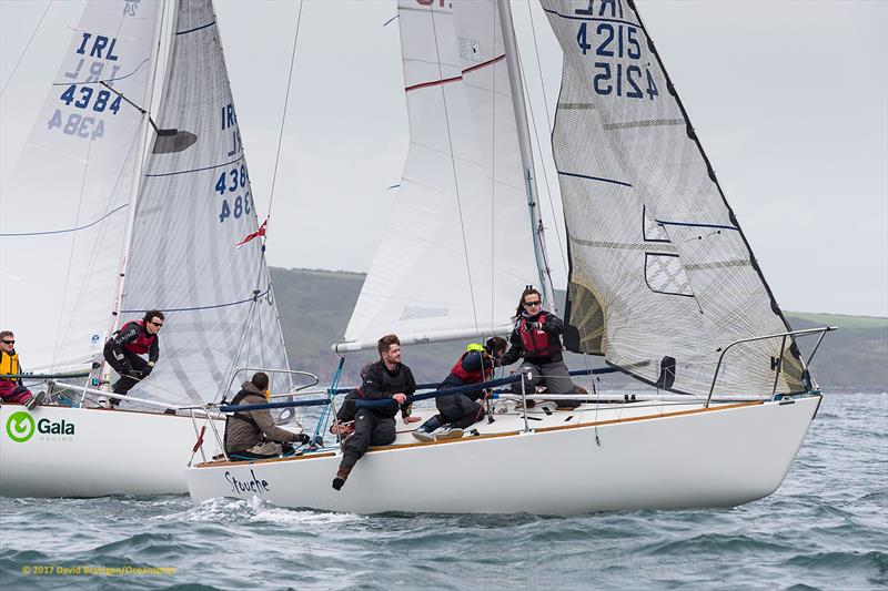 Day 3 of the ICRA Nationals in Crosshaven photo copyright David Branigan / Oceansport taken at Royal Cork Yacht Club and featuring the J/24 class