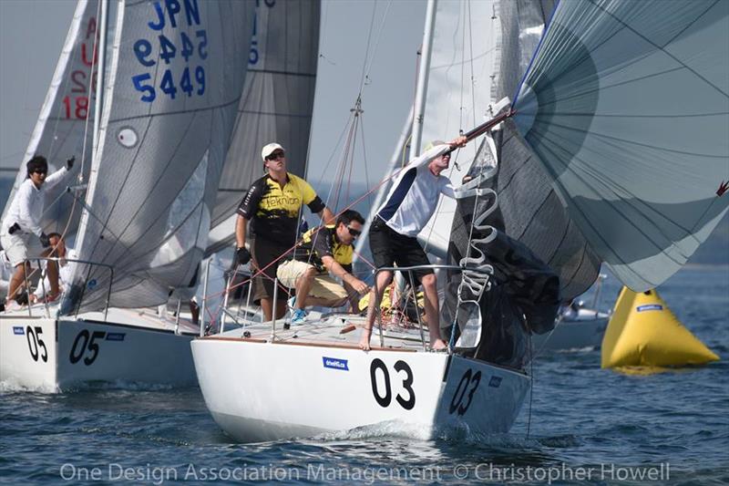 driveHG.ca J/24 Worlds at Ontario, Canada day 5 photo copyright Christopher Howell taken at Port Credit Yacht Club and featuring the J/24 class