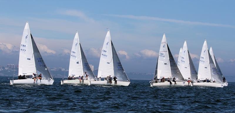 International Paint Poole Regatta 2018 day 2 photo copyright Mark Jardine / YachtsandYachting.com taken at  and featuring the J/24 class