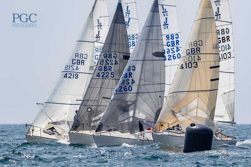 J/24 UK Nationals 2019 in Plymouth photo copyright PGC Photography taken at Port of Plymouth Sailing Association and featuring the J/24 class
