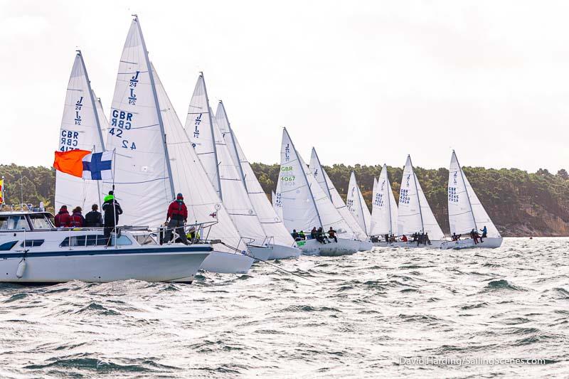 J/24 Autumn Cup at Poole - photo © David Harding / www.sailingscenes.com