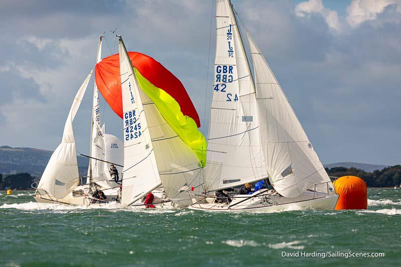 J/24 Autumn Cup at Poole - photo © David Harding / www.sailingscenes.com