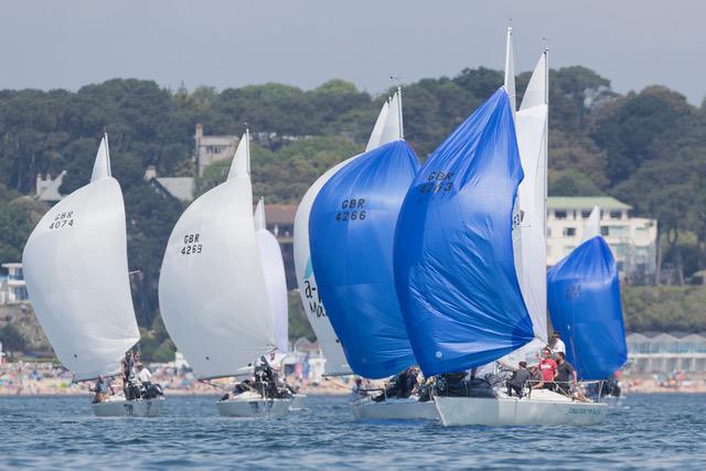 International Paint Poole Regatta photo copyright Ian Roman / www.ianroman.com taken at Parkstone Yacht Club and featuring the J/24 class