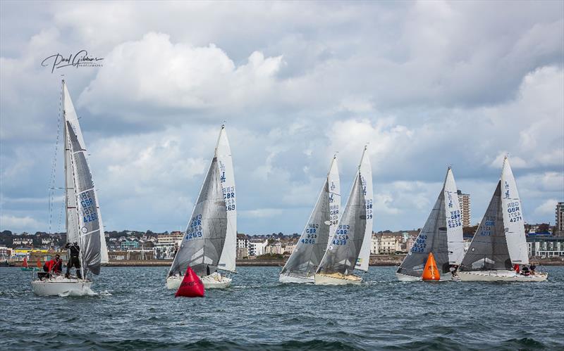 PYC Not Salcombe Regatta photo copyright Paul Gibbins Photography taken at Plym Yacht Club and featuring the J/24 class