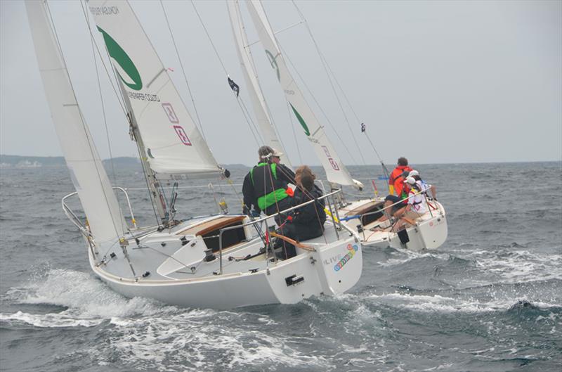 2013 IFDS Blind Sailing Worlds day 5 photo copyright Seabornia Yacht Club taken at Seabornia Yacht Club and featuring the J/24 class