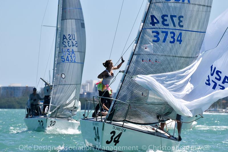 2018 J/24 Midwinter Championship - Day 2 photo copyright Christopher Howell taken at  and featuring the J/24 class