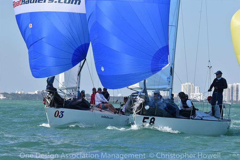 2018 J/24 Midwinter Championship - Day 2 photo copyright Christopher Howell taken at  and featuring the J/24 class