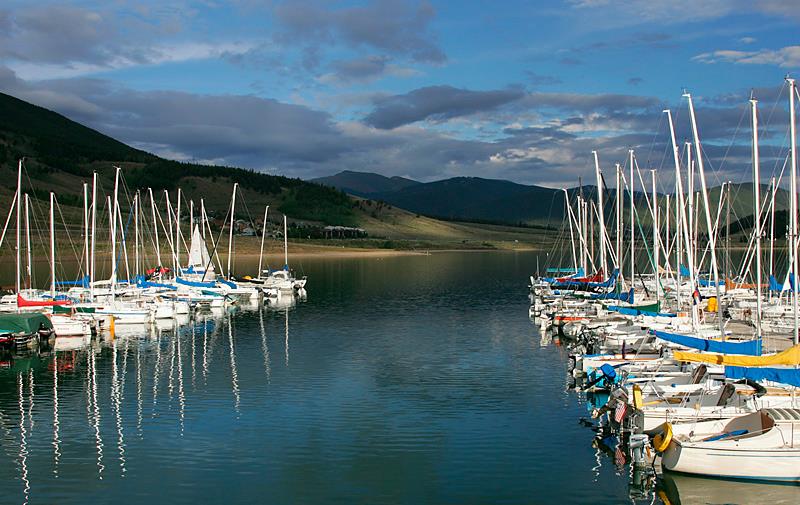 The serenity of a clear blue mountain lake at the Dillon Open Regatta - photo © Image courtesy of Dillon Open Regatta