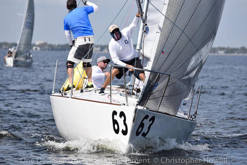 2019 J 24 Midwinter Championship photo copyright Christopher Howell taken at Davis Island Yacht Club and featuring the J/24 class