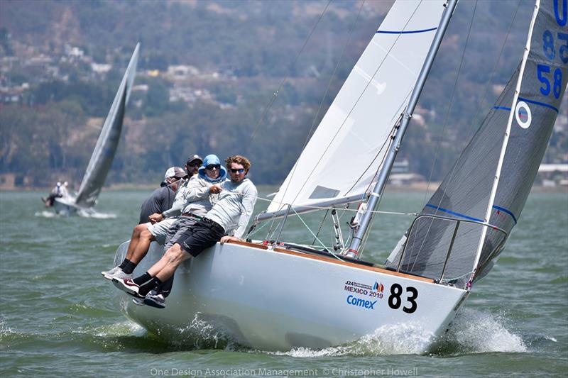 2019 J/24 North American Championship - Day 2 photo copyright Christopher Howell taken at  and featuring the J/24 class