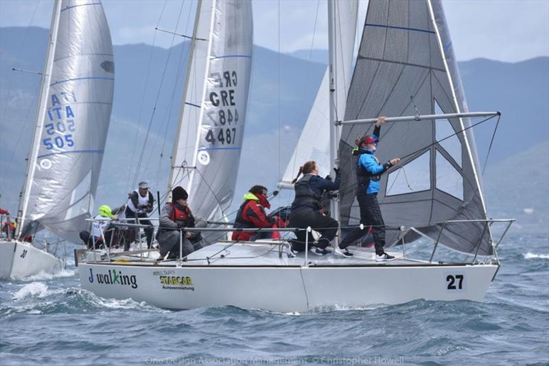 Day 1 - J/24 European Championship at Patras, Greece - photo © Christopher Howell