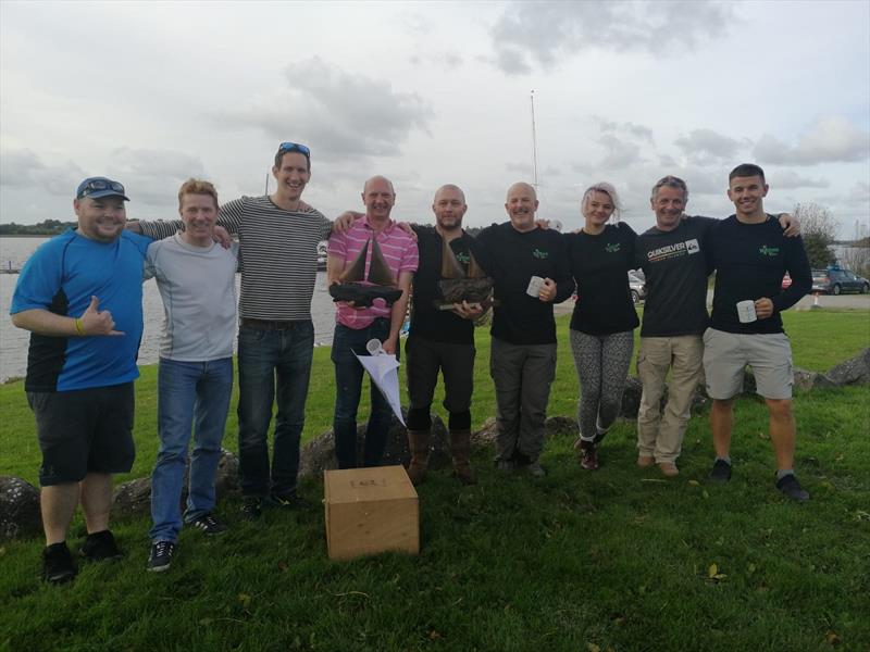 Lough Erne winners – Gold Fleet Winners Il Riccio and Silver Fleet Winner Yachtzee photo copyright Christopher Scott taken at Lough Ree Yacht Club and featuring the J/24 class