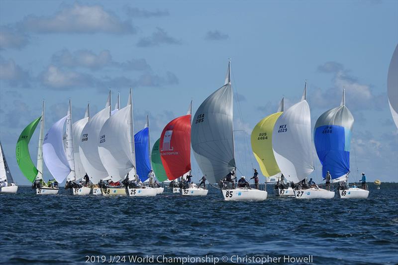 2019 J 24 World Championship - Day 2 - photo © Christopher Howell