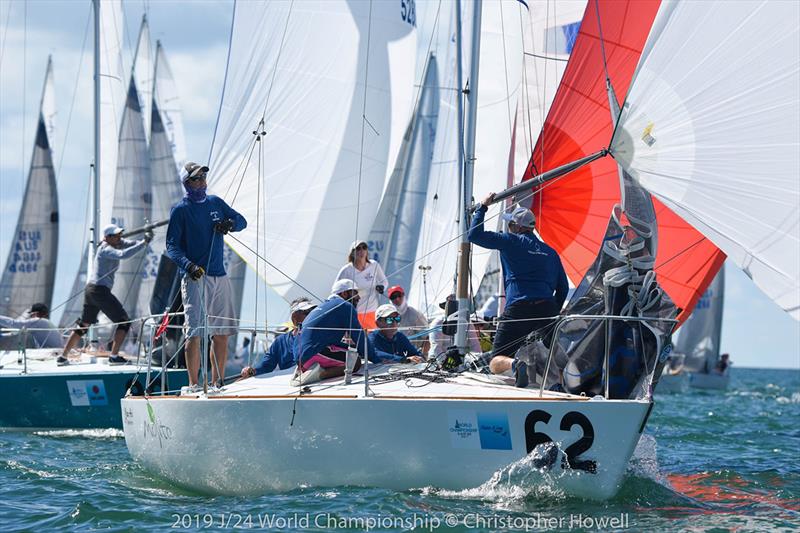 2019 J 24 World Championship - Day 2 - photo © Christopher Howell