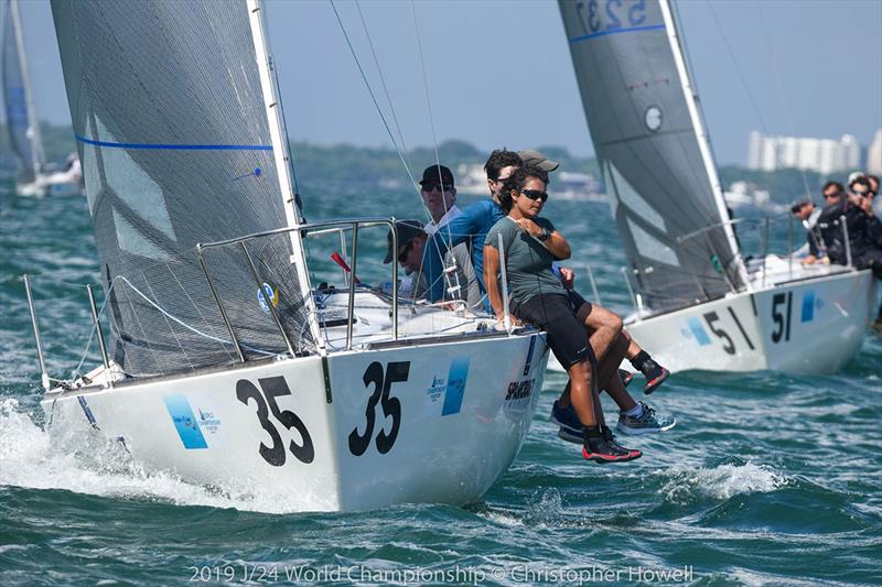 2019 J 24 World Championship - Day 3 photo copyright Christopher Howell taken at  and featuring the J/24 class