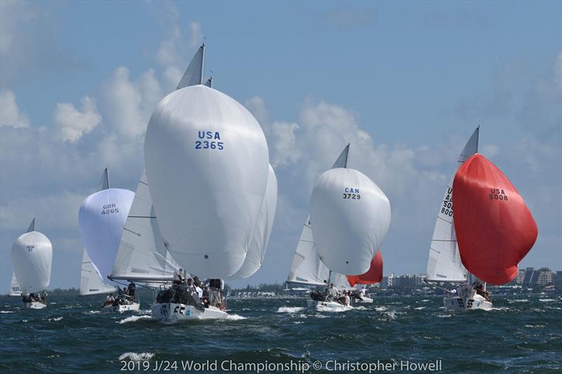 2019 J 24 World Championship - Day 3 photo copyright Christopher Howell taken at  and featuring the J/24 class
